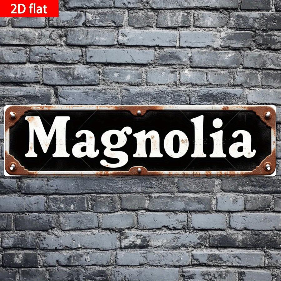 Gardening Gifts: If It'S a Plant, It'S Not Hoarding. 40.64X10.16 cm Magnolia, Rusty AR Town Sign Decorative Gift, Perfect for Grandpa Or Dad'S Birthda