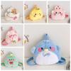 Penguin Cartoon Plush Backpack Pig Animal Plush Backpack Fashion Cartoon Plush Schoolbag  Children