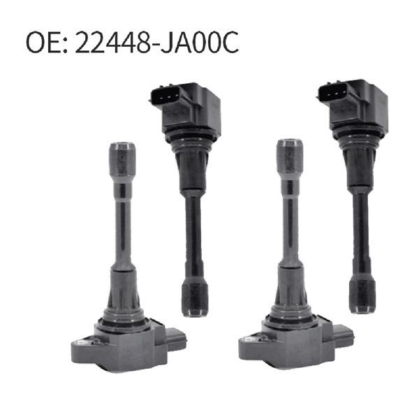 4pcs 22448-JA00C 22448-ED000 Ignition Coil for 07-17 Nissan Infiniti None
