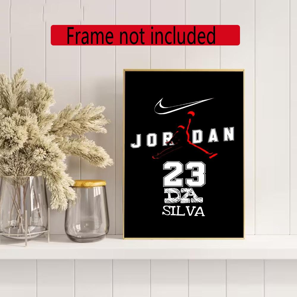 Jordan Diamond Painting Round Diamond Mosaic Rhinestones Diamond Embroidery Craft Kit Wall Decor Without Frame