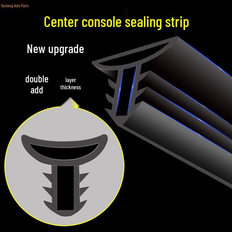 

Уплотнитель консоли автомобиля: Пылезащитная Шумопоглощающая Резиновая Лента для Лобового Стекла и Приборной Панели Thickened Console Without Tools (1.6m/strip)