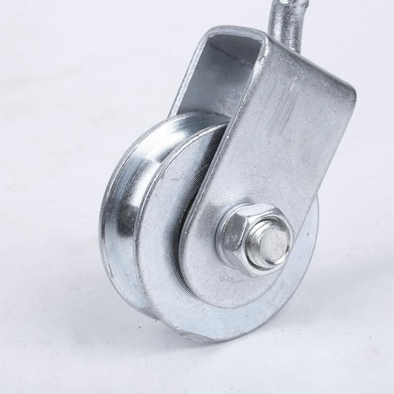 Alloy Steel Cable Pulley Block Wheel With High Load Bearing Pulley For Strength Training Industrial Use Heavy Lifting