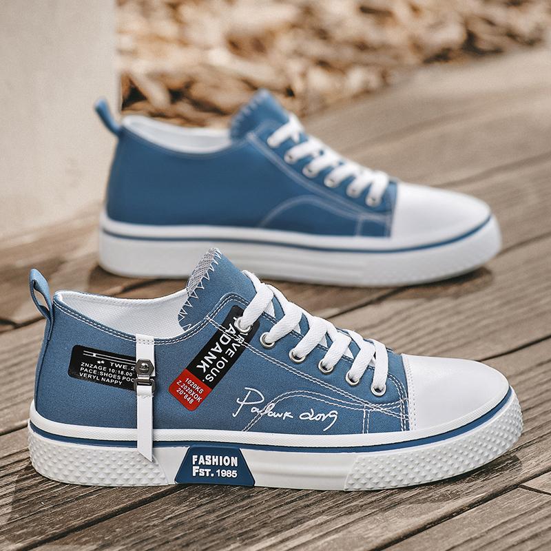 

Мужская спортивная обувь, осенняя, новая, дышащая, парусиновая обувь Me, удобная, повседневная, мужская обувь, легкая, теннисная обувь, трендовая, обувь для скейтбординга, мужские кроссовки 39 синий