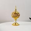 Arab Style Incense Burner Wrought Iron Yoga Studio Decoration Supplies for Dormitory Bedroom Praying Gift Accessory