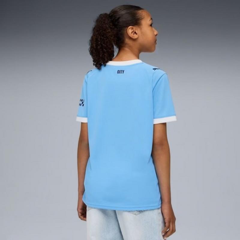 Puma Man City 25 26 Season Home Jersey Replica Junior Jersey 780341 01 Mcfc Home Jersey Repli...