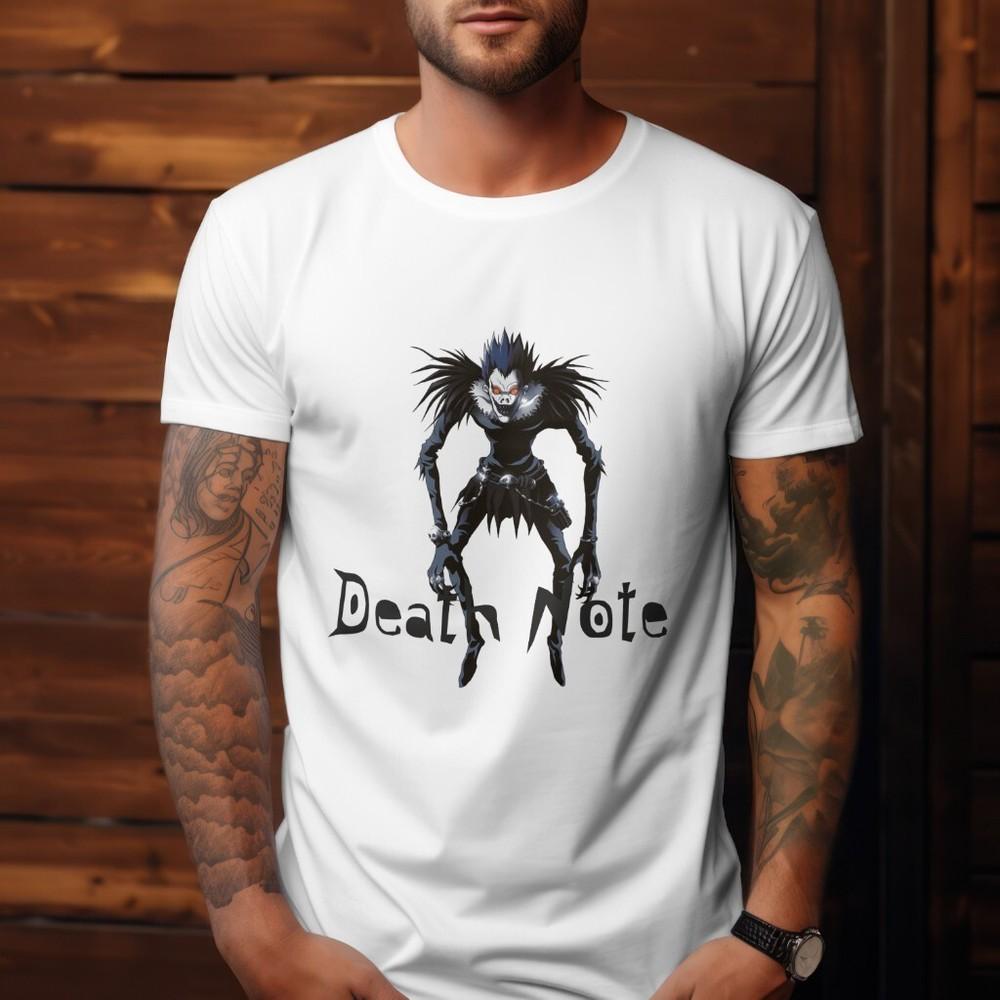 

Death Note Anime Horror Tshirt Japanese Manga Comic Shirt Ryuk Tee 3XL