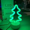 Christmas Tree Light Decoration Neon Led Night Light