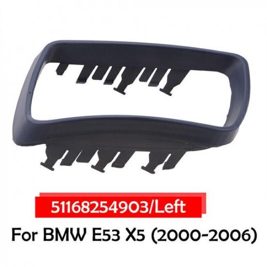 1pcs For BMW E53 X5 1999~2006 Door Mirror Cover Cap Trim Ring Left Driver Side