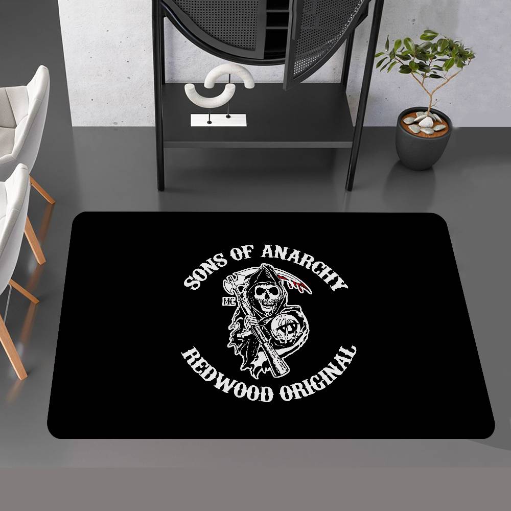 Crime Sons Of Anarchy TV Entrance Door Mat Nordic Style Home Doormat Bathroom-Toilet Mats Bedroom Hotel Decor Mat
