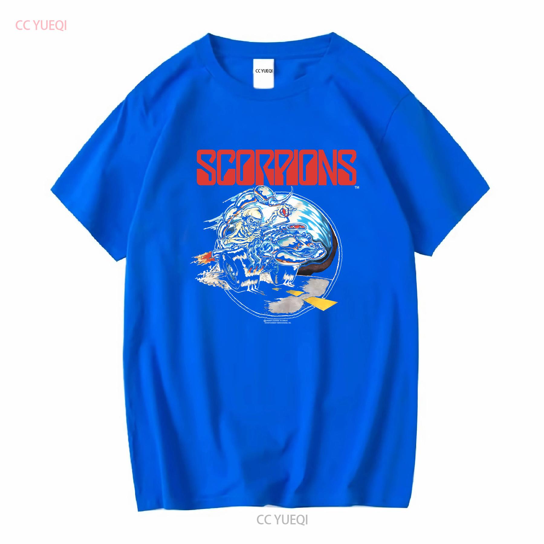 Винтажная футболка 90-х GEM Scorpions Crazy Biker World Tour 1990 с большим логотипом, размер M L C408j, с длинным или коротким рукавом, винтаж S