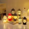 Retro LED Oil Lamp - Portable Electronic Candle Lantern for Festive Decorations and Gifts