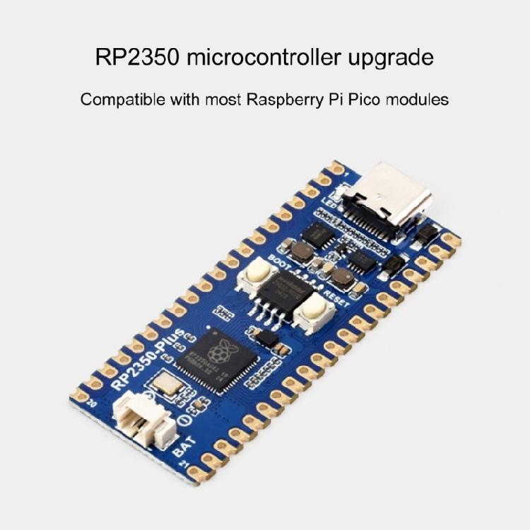 Innovative RP2350 Plus Development Board Supporting Low Power Sleep Modes and USB Host Functionality