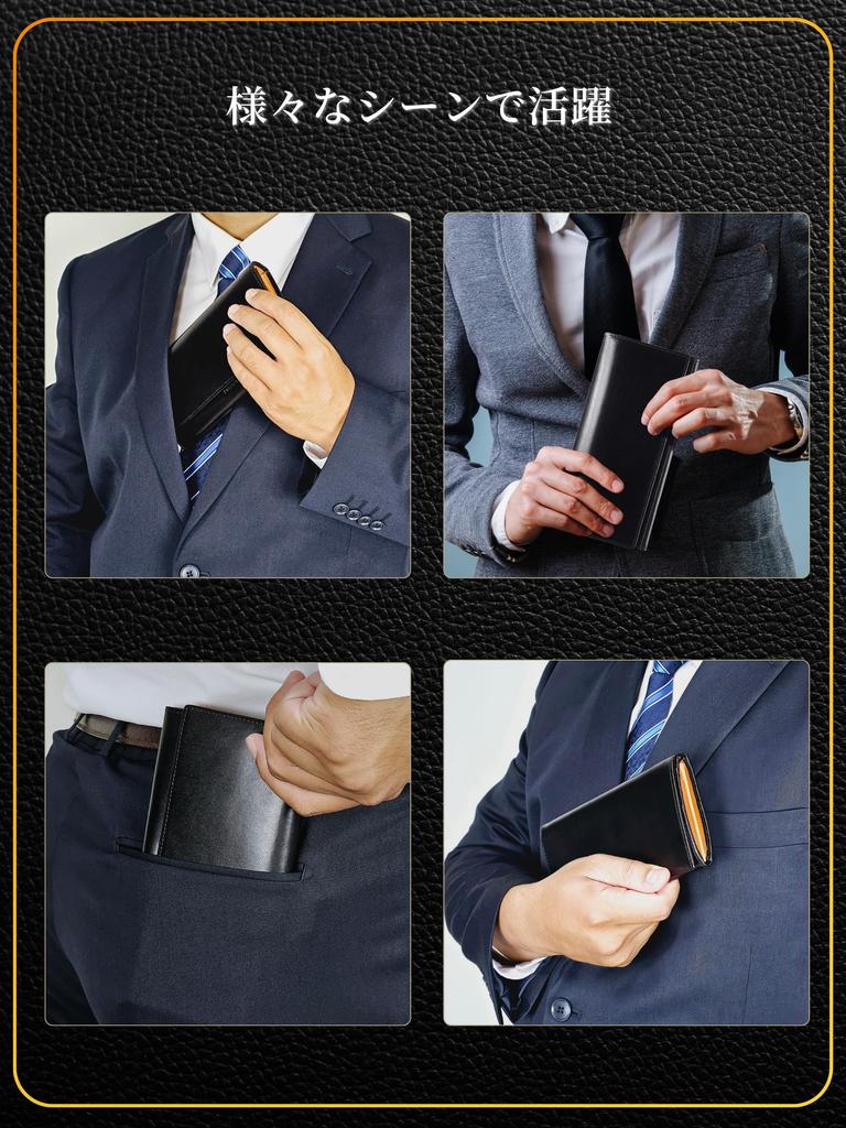 Fabrizio and Long Gusseted Coin Large 21 Card Easy To Made with Genuine Italian Leather by Top Leather YKK Zipper Men's Women's Wallet, Bifold, Purse,