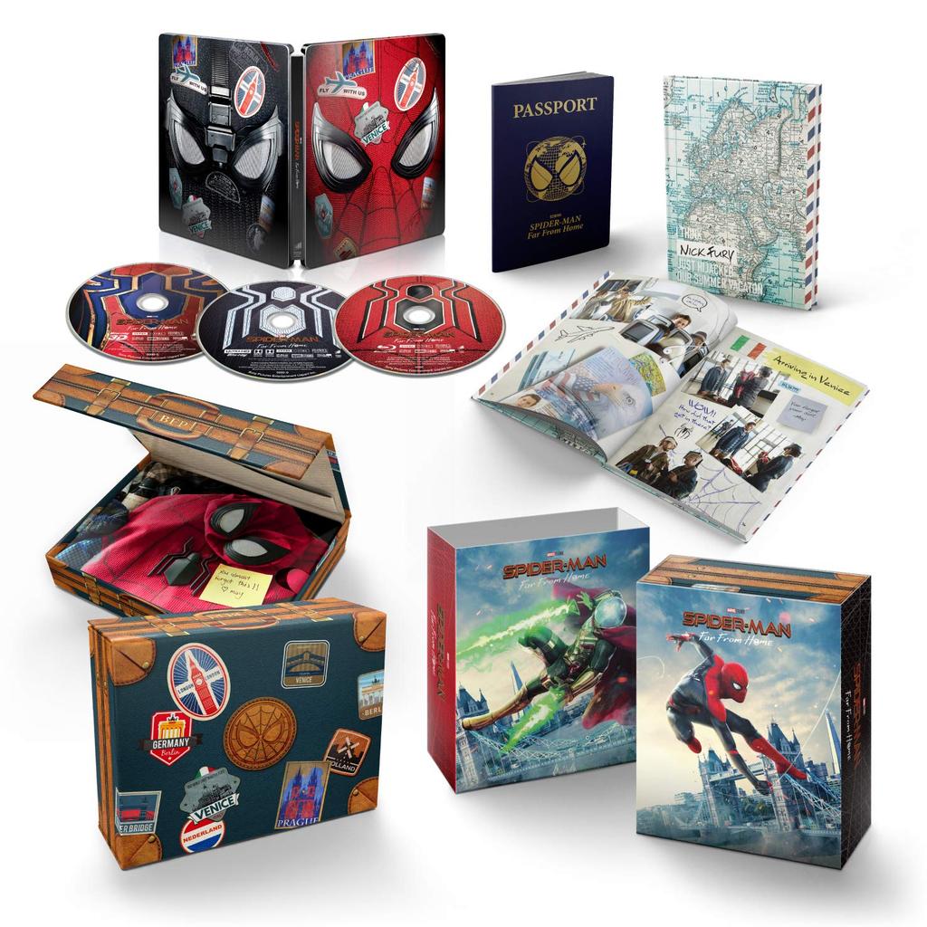 Far From Home Premium Steelbook Edition Press Limited Spider-Man Japan-exclusive (First Edition) [Steelbook] [Blu-ray]