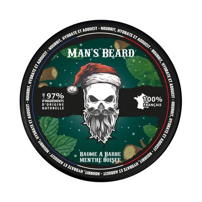 Bálsamo Perfumado para Barba - Aroma Amadeirado de Menta