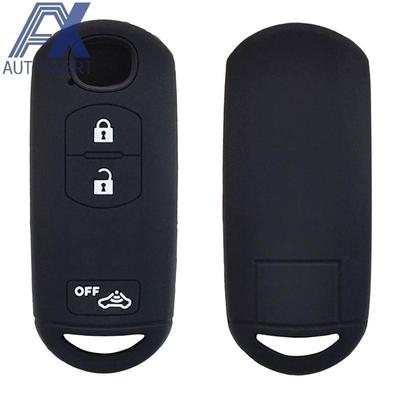 Coque de protection en silicone pour clé télécommande 3 boutons, pour Mazda 2, 3, 5, 6, CX-3, CX5, CX-5, M2, M3, M5, M6