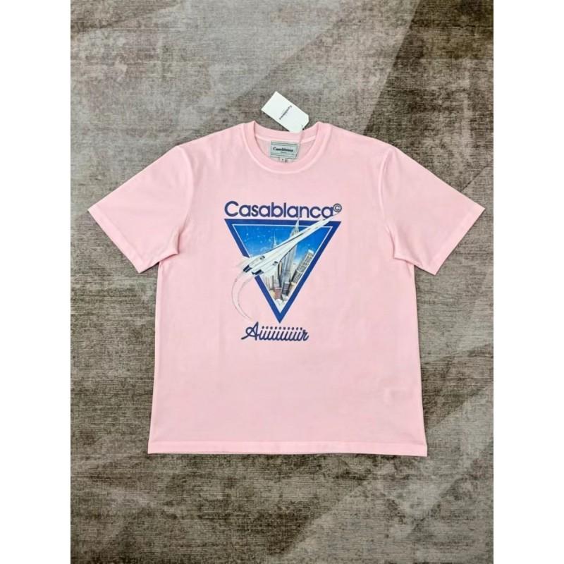 Unisex Cotton T-Shirt With Digital Print Letter Loose Fit Casual Wear