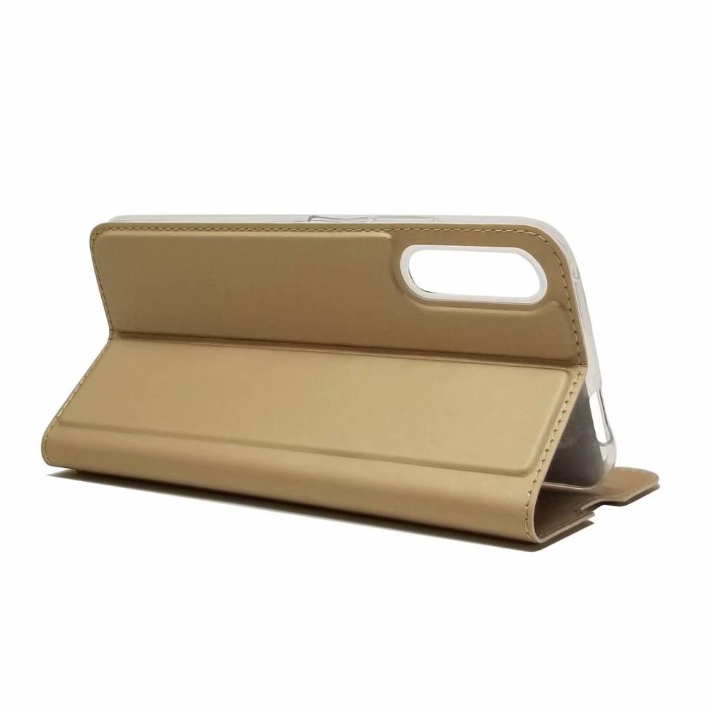 Applicable to Samsung Note20 leather case A55 foreign trade solid color voltage suction card bracket A20 anti-drop protective case