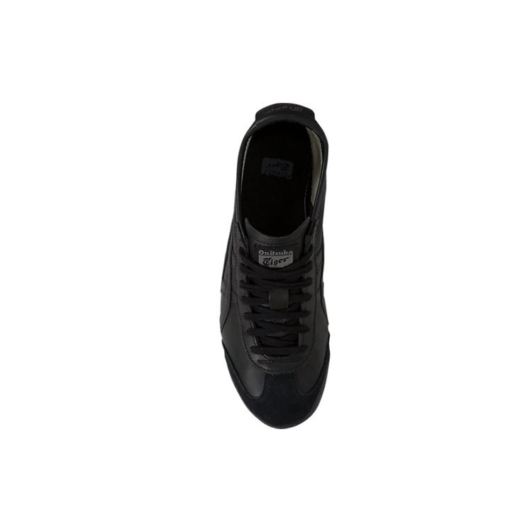ONITSUKA TIGER Mexico 66 Suede Retro Sports Slip Resistant Durable Lightweight Low Top Casual Shoes Unisex Sneaker Black D4J2L-9090