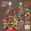 60cm Artificial Christmas Tree Kit with LED Lights and Decorations