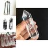 Natural Clear White Quartz Crystal Point Healing Wand Unique Mineral Specimen Ornament For Spiritual Growth And Health