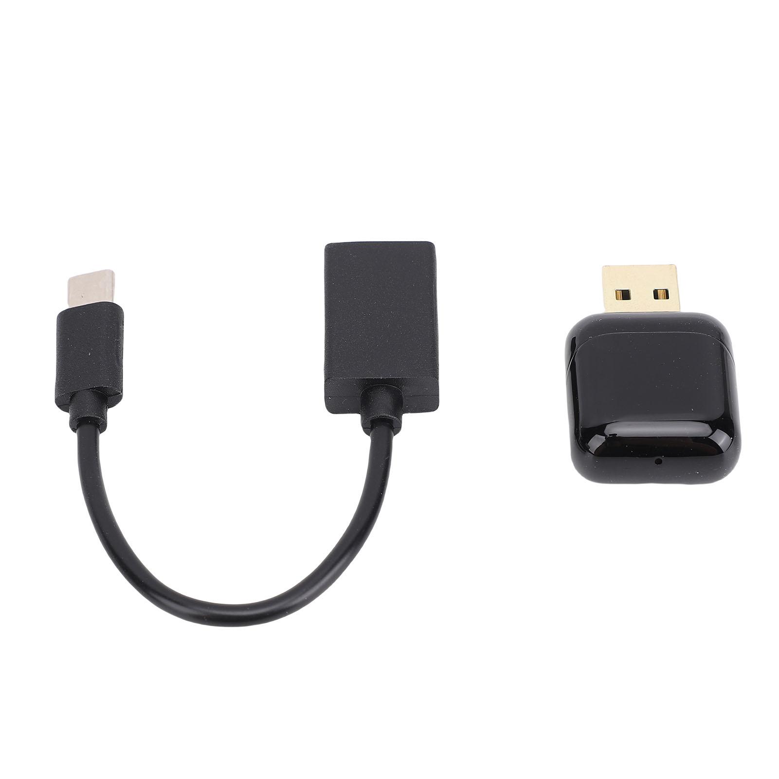 

Wireless Adapter for CarPlay Quick Setup Auto Connect Plug and Play Car Wired to Wireless Adapter