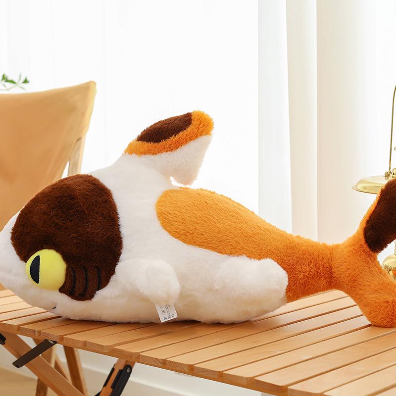 

Трансграничная плюшевая подушка-кровать в виде акулы - Успокаивающая, милая кукла для сна для мужчин и женщин, подарки 110cm (1.6kg) коричневый