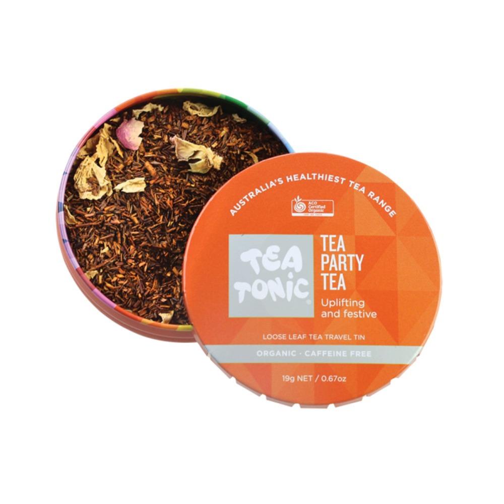 Tea Tonic Organic Tea-Party Tea Travel Tin 15g