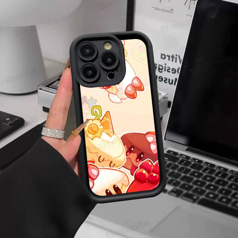 Game Cookie Run Kingdom Phone Case For IPhone 16 15 14 Plus 13 12 11 17 Pro Max Pro Soft Cover