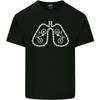 Bicycle Lungs Cyclist Funny Cycling Bike Unisexs Light Cotton Tshirt