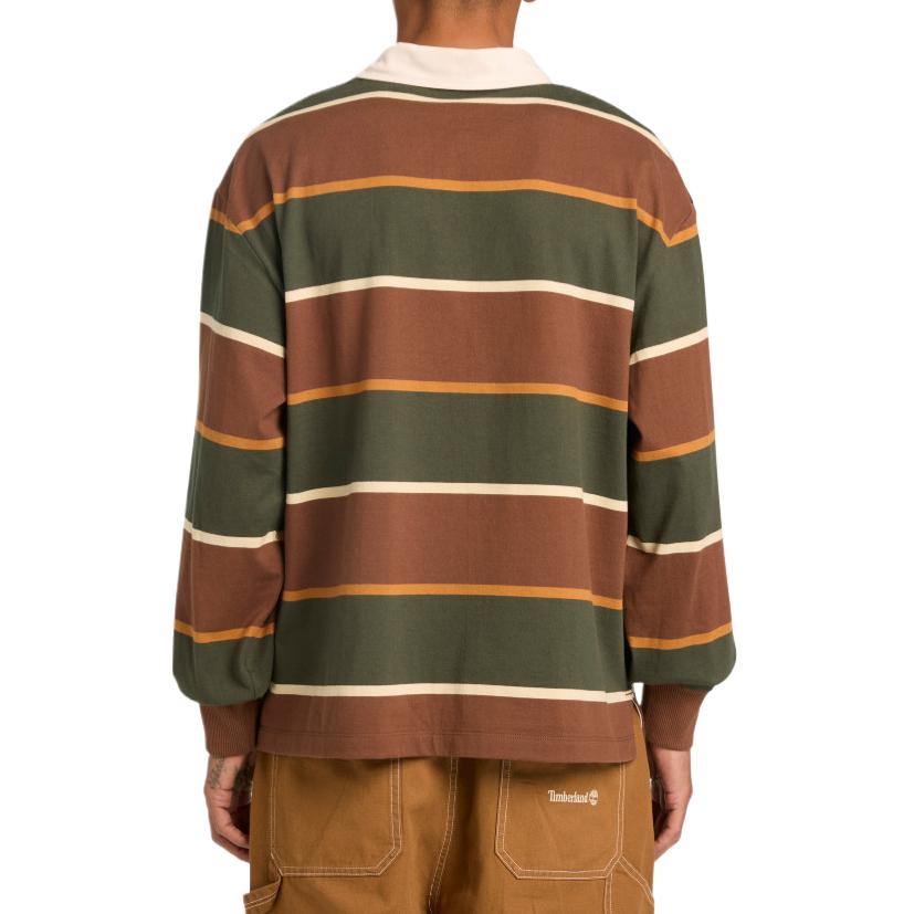 Timberland Rugbyová mikina s dlouhým rukávem Prodyšné polo tričko Unisex topy TB0A2Q4TAGQ1