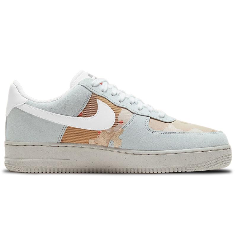 Nike Air Force 1 Low '07 Lx Embroidered Desert Camo Sneakers DD1175-001