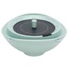 Solar Bird Bath 2L Capacity Live Water Circulation Solar Fountain Bird Bath Feeder Bowl with Hanging Rope