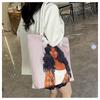 Chic European & American Style Shoulder Tote: Versatile Beach & Shopping Bag