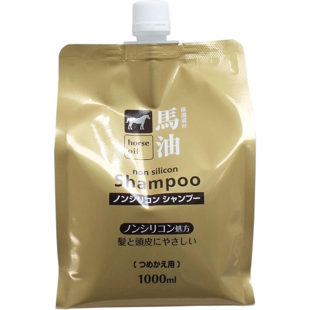 Kumano Horse Oil Shampoo Refill 1000ml