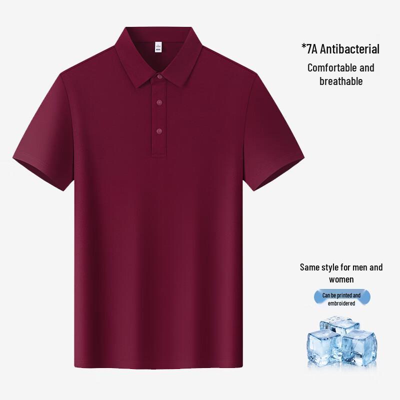 Unisex Breathable Short Sleeve Polo Work Shirt