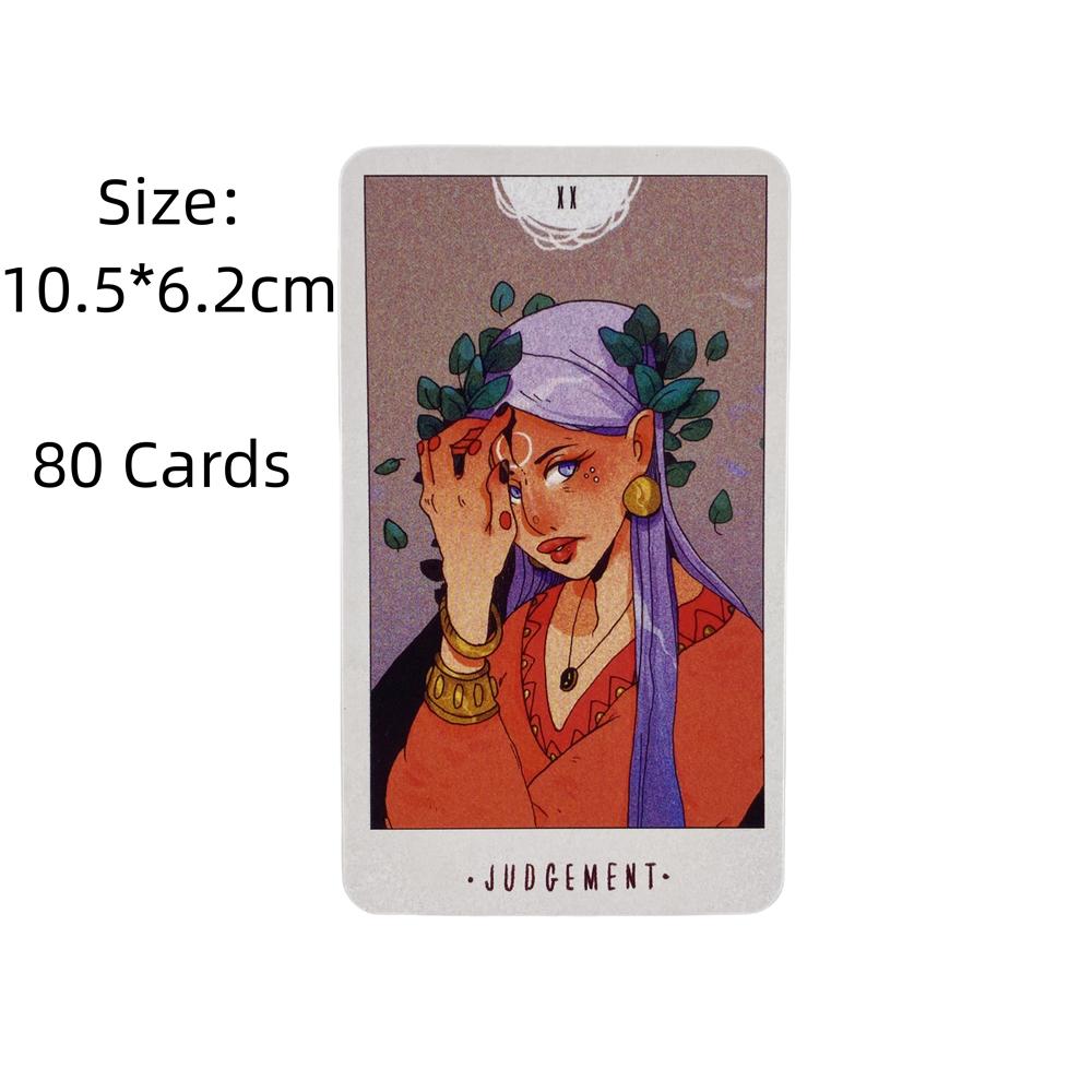 Weiße Numen: Ein heiliges Tier-Tarot-Karten-Prophezeiungs-Wahrsagungs-Deck, englische Version, Unterhaltungs-Orakel-Brettspiel
