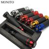 Univerzální 7/8'' 22MM CNC Motocyklová řídítka Čepice Brzda Rukojeť Pro yamaha xt 600 mt10 mt 09 tracer suzuki drz/ltz