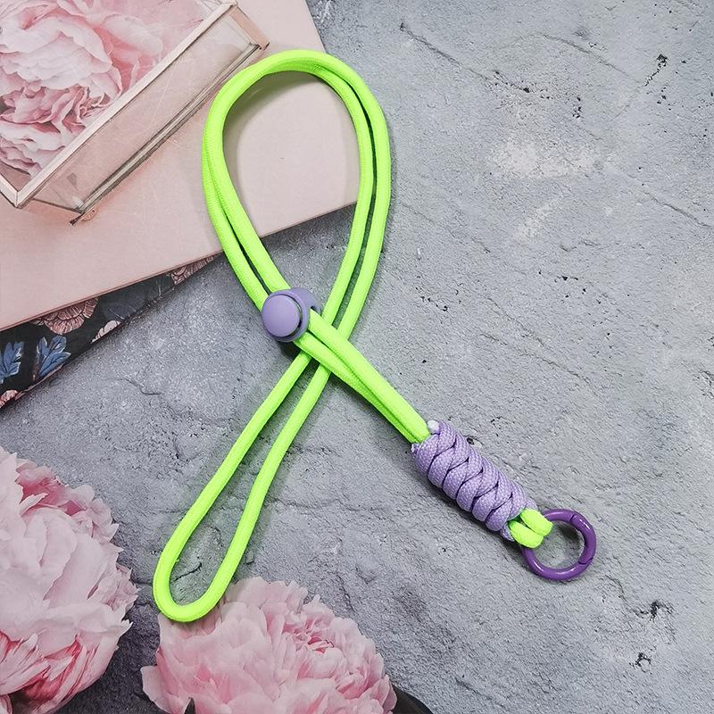 

Креативный тканый шнурок для мобильного телефона и ID-карты - 46 см держатель для ключей