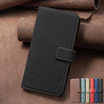 RFID Blocking Wallet Flip Case For Samsung Galaxy A56 A36 A26 A16 5G A06 4G Coque Phone Cover Leather Cases Protect Bags Fundas
