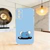 Süße Cartoon D-Doraemon Stoßfeste Handyhülle Transparentes Silikon Weich Für SamsungA10,12,20,21S,30,31,40,50,51,52,70,71