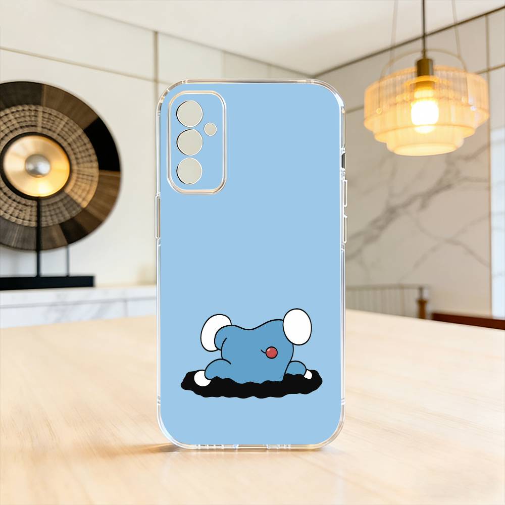 Süße Cartoon D-Doraemon Stoßfeste Handyhülle Transparentes Silikon Weich Für SamsungA10,12,20,21S,30,31,40,50,51,52,70,71