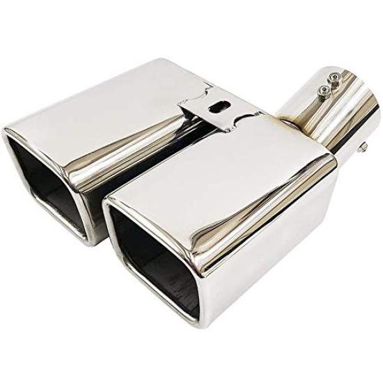 

Takelablaze Muffler Cutter for Toyota Titanium Dual Stainless Custom Exterior Alphard/Vellfire (30 Series), Color, Exhaust, Steel,