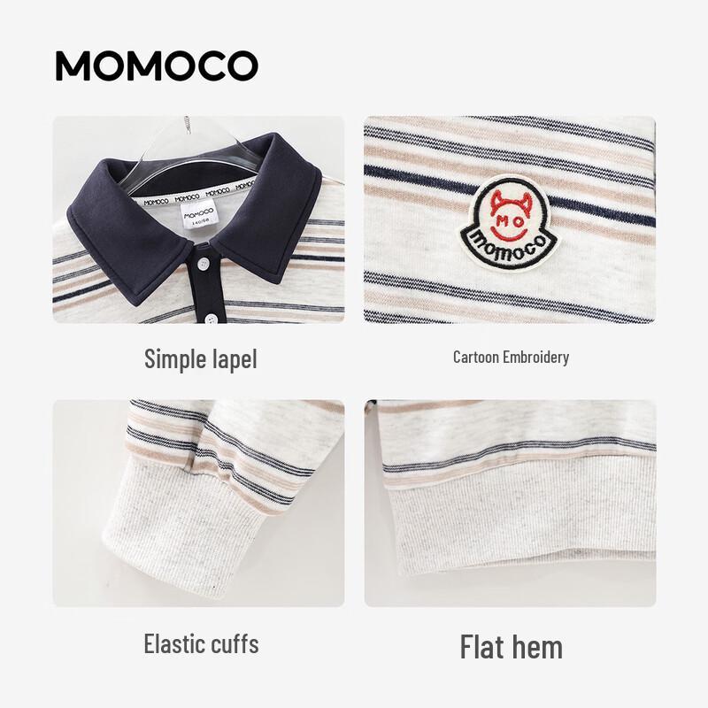 MOMOCO Boys' Casual Long Sleeve Sweatshirt