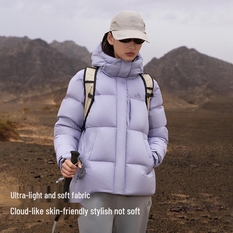PELLIOT Women's 800-Fill Goose Down Puffer Jacket
