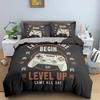 Gaming Console Down Comforter Set Bedding Set 3-piece Duvet Cover Set