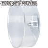 EnergyPower Large 40cm Diameter Exercise Made of Safe and Clean Clear Acrylic with Perfect for Guinea Prairie and Other Large Small Silent Wheel