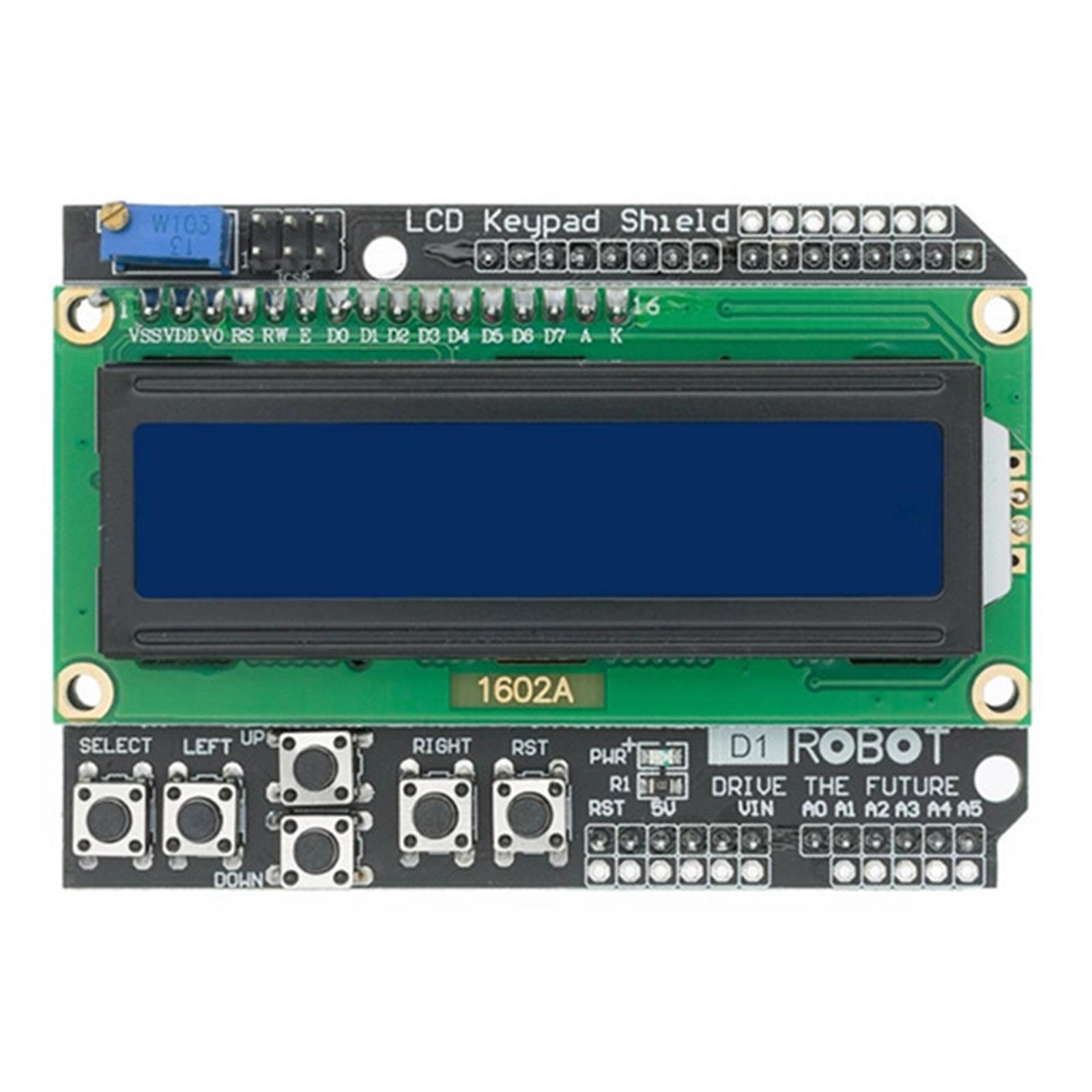 

LCD1602 Input Output Expansion Board Seamlessly Connects To Microcontrollers Compatible With Various Development Boards