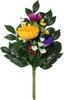 Namukuma-chan Workshop Buddhist Flower Arrangement (LL) Artificial Flower Arrangement for Buddhist Altars, 37cm Tall, LL Size