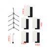 Filters Side Brush Robot Vacuum Cleaner 5 Filters Included